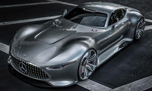 Mercedes Vision AMG GT Serienproduktion Limitiert Studie Supersportwagen SLS