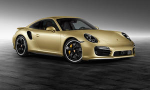 Porsche 911 Turbo Sondermodell Porsche Exclusive Lime Gold Metallic Bilder