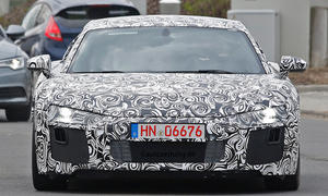 Audi R8 2015 Erlkoenig Supersportwagen V10 V8 E-Tron Design Bilder
