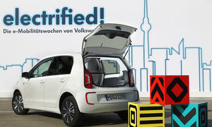 VW e load up 2014 Elektro Transporter Studie Nutzfahrzeug Stadt-Lieferwagen