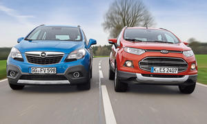 Ford EcoSport 1.0 EcoBoost Opel Mokka 1.4 Turbo Vergleich Bilder technische Daten