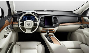 Volvo XC90 2015 Innenraum Interieur Luxus-SUV Geländewagen Infotainment Bilder Fotos 