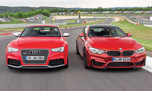 Audi RS 5 BMW M4 Vergleich Bilder technische Daten