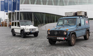 Mercedes G-Modell 35 Jahre Weltreise Otto G-Klasse Jubiläum