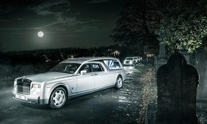 Rolls-Royce Leichenwagen AW Lymn Phantom Bestattung Luxus-Limousine
