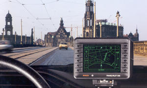 Navi Navigationsgerät Jubiläum 25 Jahre Bosch Eva Travelpilot