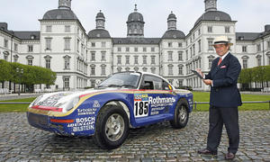 Bensberg Jacky Ickx Porsche 959 Rallye Paris-Dakar Reportage