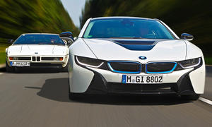 Vergleich BMW i8 M1 Supersportler Hybrid Sportwagen