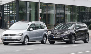 Renault Espace VW Sharan Vans Vergleichstest