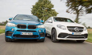 bmw x6 m Mercedes-amg gle 63 s coupe