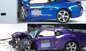 Mustang/Camaro/Challenger/Charger im Crashtest