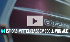 Fakten zum Audi A4: Video
