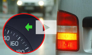 Blinken bei abknickender Vorfahrt: Video