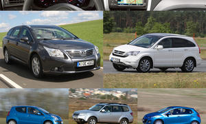 Avensis/CR-V/Forester/Mazda2/Pixo: Gebrauchtwagen