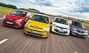 Hyundai i10/VW Up/Renault Twingo/Smart Forfour: Vergleich