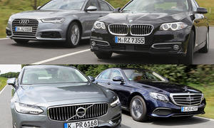 Audi A6/BMW 5er/Mercedes E-Klasse/Volvo S90: Vergleich