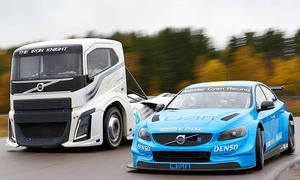 Volvo S60 Polestar TC1 gegen Volvo "The Iron Knight" 