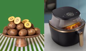 Gesund snacken mit Zespri™ Kiwi & Philips Airfryer