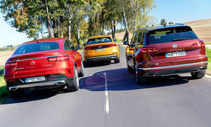 VW Touareg/Mercedes GLE Coupé/Audi Q8