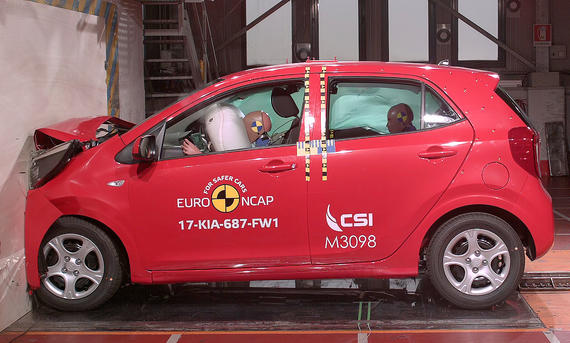 Kia Picanto im Crashtest