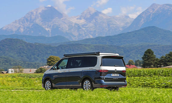 Camping-Reise durch Slowenien im VW T7 California