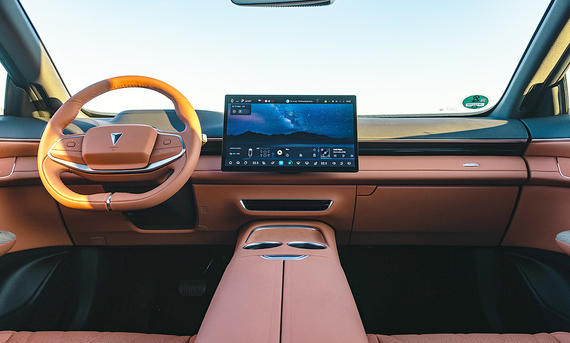 Das Armaturenbrett des Changan Deepal S07 (2025).