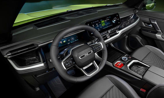 Jeep Compass (2025) - Jeep Das Armaturenbrett des Jeep Compass (2025).