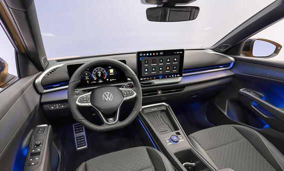 VW T-Roc - VW Das Cockpit des VW T-Roc.