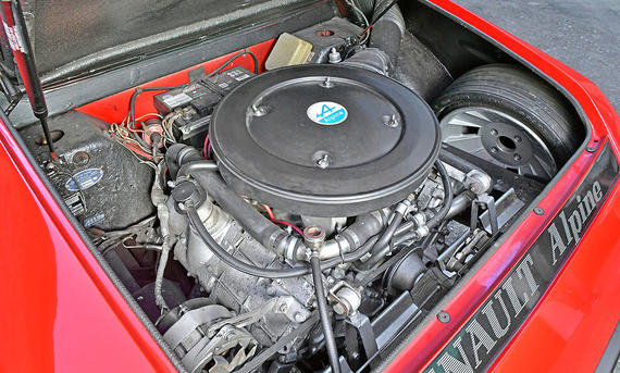 Alpine A310; Motor