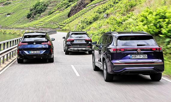 BMW X3/Mercedes GLC/VW Tayron - Daniela Loof BMW X3, Mercedes GLC und VW Tayron.