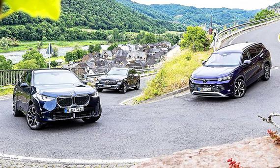 BMW X3/Mercedes GLC/VW Tayron - Daniela Loof BMW X3, Mercedes GLC und VW Tayron.