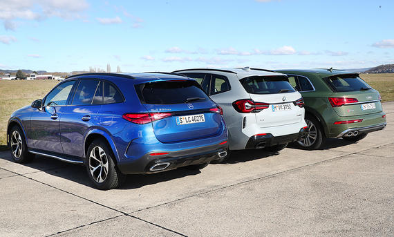 Mercedes GLC/BMW X2/Audi SQ5