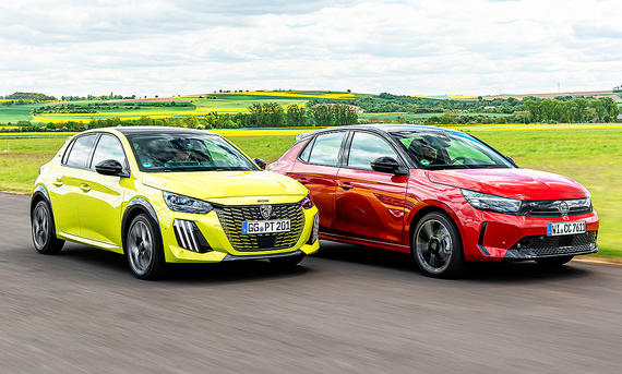 Peugeot 208/Opel Corsa - Frank Ratering Peugeot 208 und Opel Corsa.