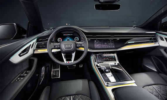 Audi Q8 Facelift (2023); Armaturenbrett