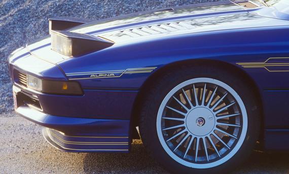 Alpina B12 5.7 Coupé - Bernd Ebener Die Front des Alpina B12 5.7 Coupé.