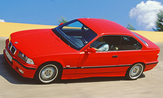 BMW M3 - Willy Bister Der BMW M3 fahrend von vorne
