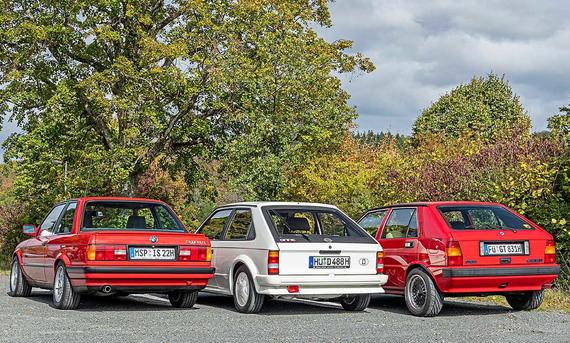 BMW 318iS/Opel Kadett GTE/Lancia Delta GT - Frank Ratering BMW 318iS/Opel Kadett GTE/Lancia Delta GT