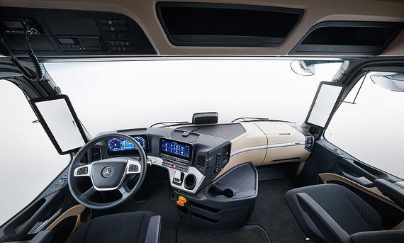 Mercedes eActros 600 (2024) - Mercedes Mercedes eActros 600 (2024); Cockpit