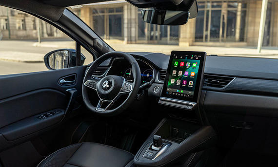 Das Cockpit des Mitsubishi Grandis (2025).