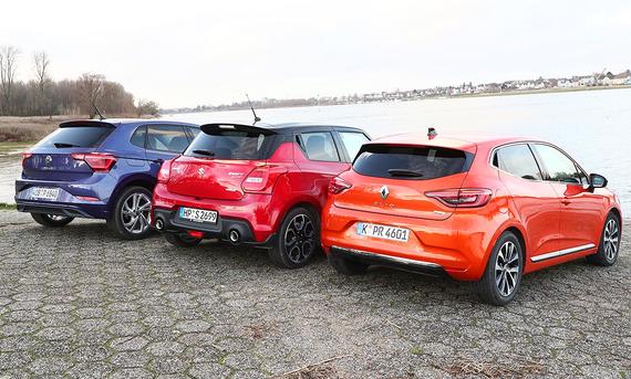 VW Polo/Suzuki Swift/Renault Clio