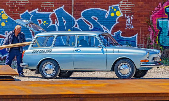 VW Typ 3 Variant - Markus Heimbach Der VW Typ 3 Variant stehend seitlich