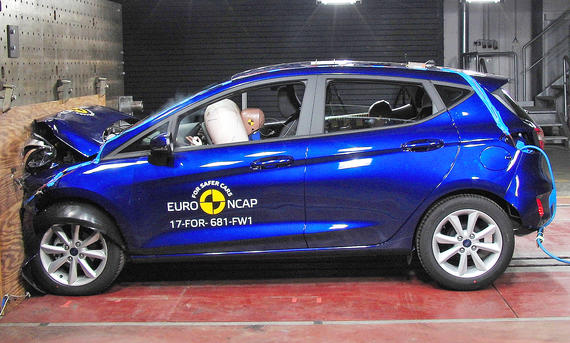 Ford Fiesta im Crashtest