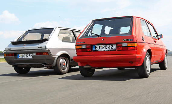 Fiat Ritmo 125 TC Abarth VW Golf GTI Pirelli Kaufberatung Bilder technische Daten 