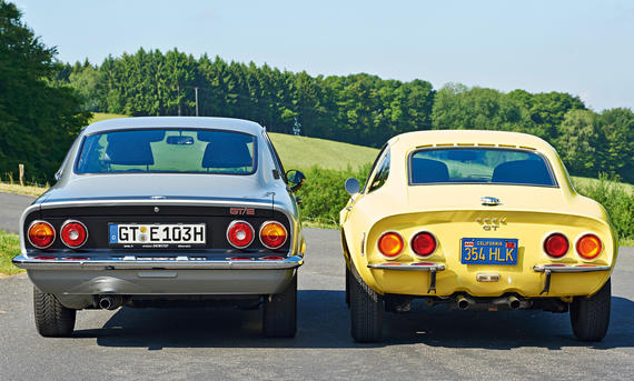 Opel Manta A GT/E Opel GT Vergleich Bilder technische Daten