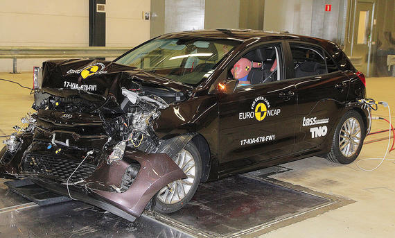 Kia Rio im Crashtest