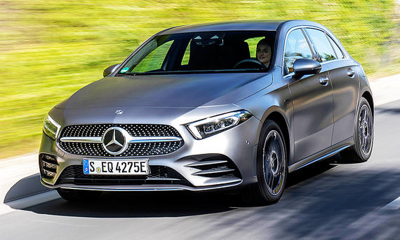 Mercedes A-Klasse (2018, W177): Innenraum, Erste Bilder