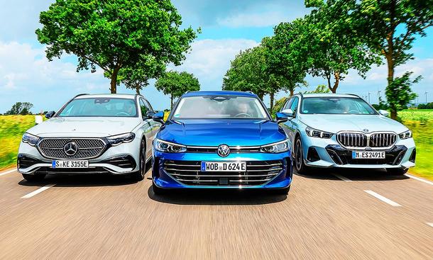 Mercedes E-Klasse T-Modell/VW Passat/BMW 5er Touring