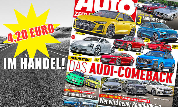AUTO ZEITUNG 18/2025: Das Bild zeigt das Cover der neuen Ausgabe sowie ihren Preis.