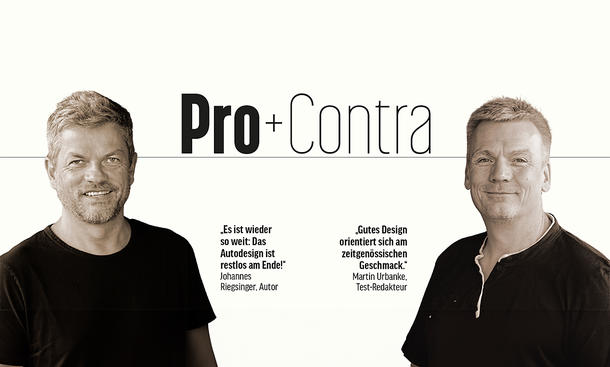 Ist modernes Autodesign langweilig und beliebig? Das Pro & Contra von Johannes Riegsinger (links) und Martin Urbanke im Kommentar.