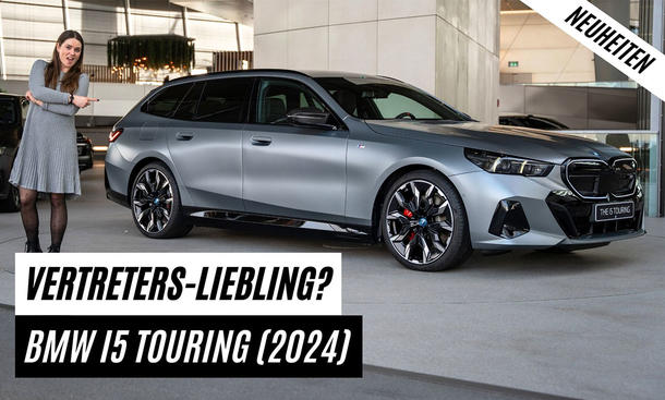 BMW i5 Touring (2024) mit Leslie & Cars